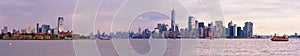 Manhattan skyline panorama, New York City