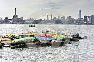 Manhattan Skyline from Williamsburg, Brooklyn photo