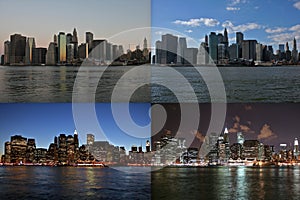 Manhattan Time Lapse photo