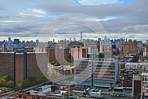 Manhattan view from Harlem