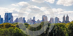 Manhattan West Side panorama, New York