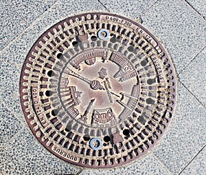 Manhole cover, Berlin