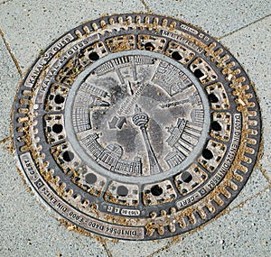 Manhole Cover at Berlin