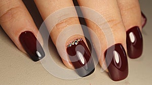 Manicure design French