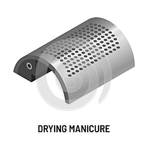 Manicure drying device beauty salon modern equipment