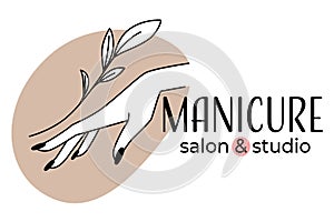 Manicure salon and studio, nail treatment and care