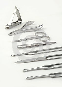 Manicure set tools