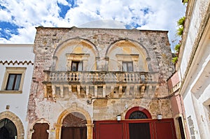 Manieri palace. Ugento. Puglia. Italy.