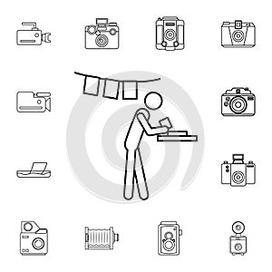 manifestation of photos icon. Detailed set of photo camera icons. Premium quality graphic design icon. One of the collection icons