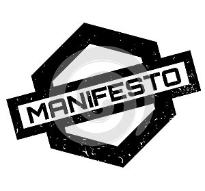 Manifesto rubber stamp