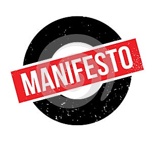 Manifesto rubber stamp