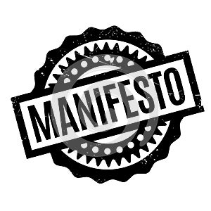 Manifesto rubber stamp