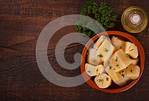 Manihot esculenta cassava, yuca, manioc, mandioca, Brazilian arrowroot photo