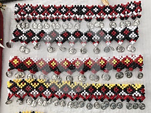 Manik Sarawak or Sarawak beads handicraft