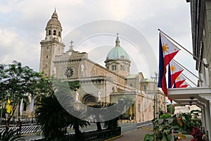 Manila Cathedral in Intramuros, Philippines