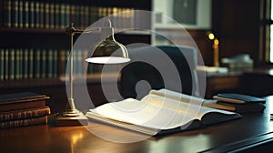 manila legal folder on an office desk