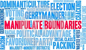 Manipulate Boundaries Word Cloud