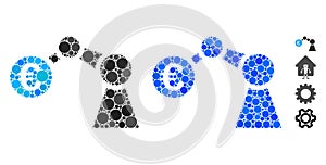 Manipulator Composition Icon of Spheric Items