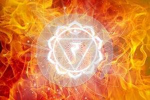 Manipura Chakra symbol