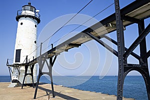 Manistee North Pierhead Lighthouse