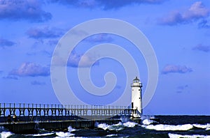 Manistee Pierhead Light  52825