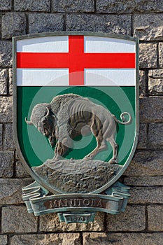 Manitoba Coat of Arms, Prairie Province, Western Canada photo