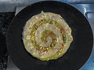 Manja dosa or Adai dosa Kalyan Maharashtra India