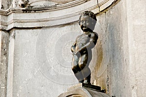 The Manneken Pis - Brussels - Belgium photo