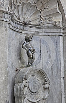 Manneken-pis Fountain & Statue, On the corner of Stoofstraat / Rue de L`Etuve and the Eikstraat / Rue du ChÃªne, Brussels Commun