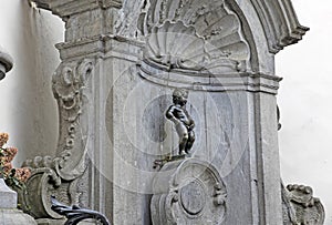 Manneken-pis Fountain & Statue, On the corner of Stoofstraat / Rue de L`Etuve and the Eikstraat / Rue du ChÃªne, Brussels Commun