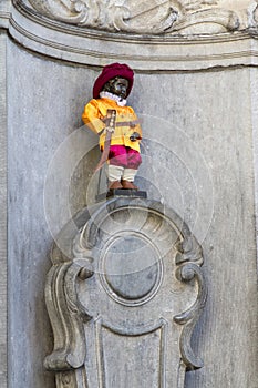 Manneken Pis Statue in Brussel