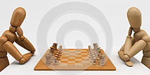 Maniquí ajedrez 