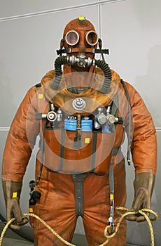 The mannequin is dressed in a