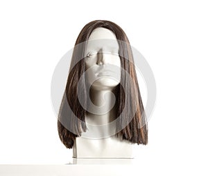 Mannequin Female Head with Wig