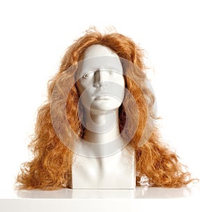 Mannequin Female Head with Wig