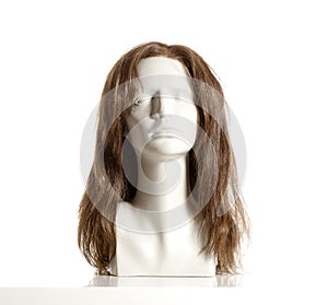 Mannequin Female Head with Wig