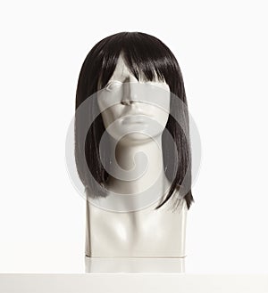 Mannequin Female Head with Wig