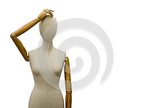 Mannequin (Form) Scratching Head