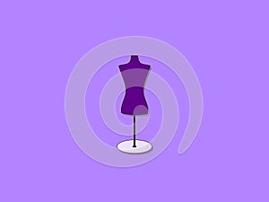 Mannequin, illustration, vector