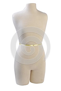 Mannequin isolated with clipping path