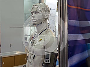 Mannequin and medical sensors