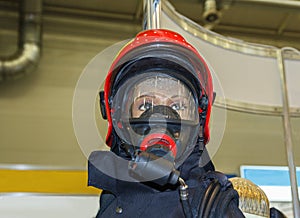 Mannequin in protective clothing for rescuers photo
