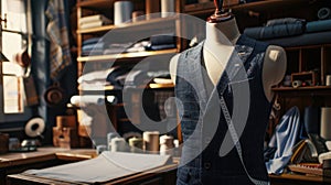 The Tailor's Workshop Mannequin.AI generated image