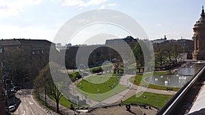 Mannheim main sauare in the city