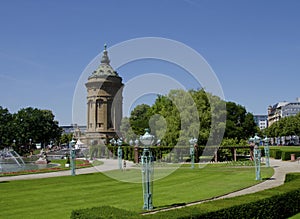 Mannheim park downtown