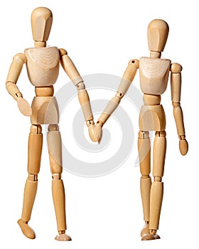 Mannikin couple