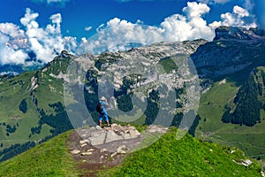 Mannlichen viewpoint, Switzerland