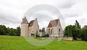 Manoir de la Vove in the natural park of Perche, near Mortagne i photo