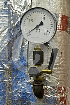 Manometer pressure