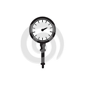 Manometer or pressure gauge icon